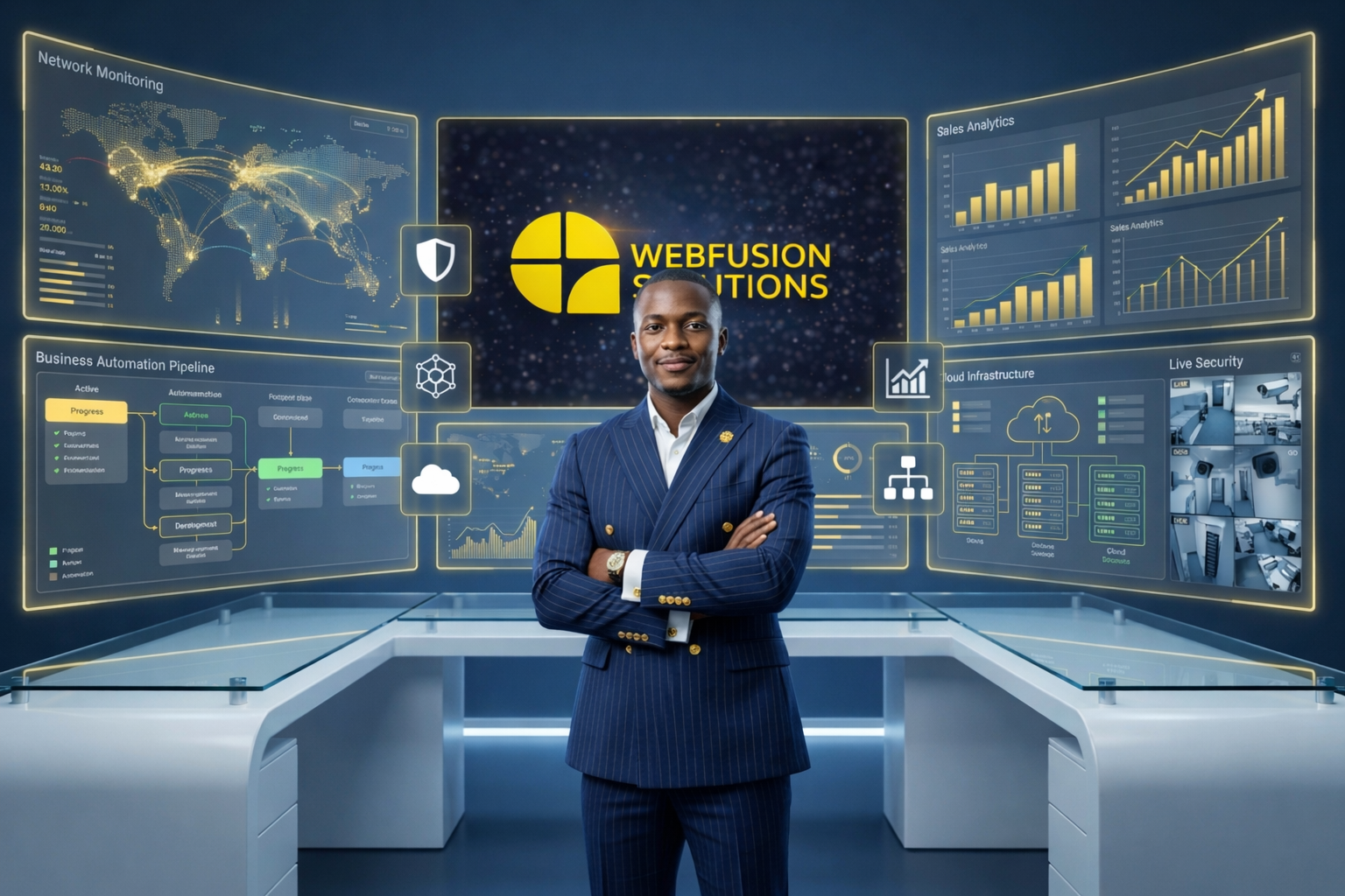 Network monitoring and business intelligence project